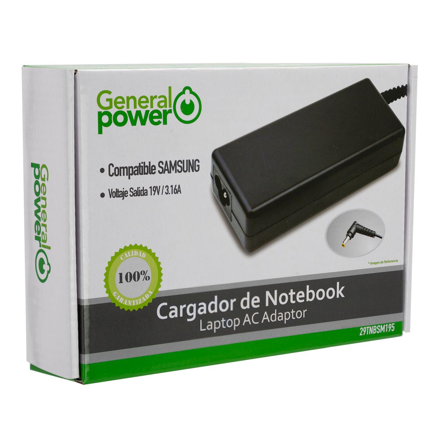 Cargador Compatible con Samsung 19V 3.16A Open Box-1