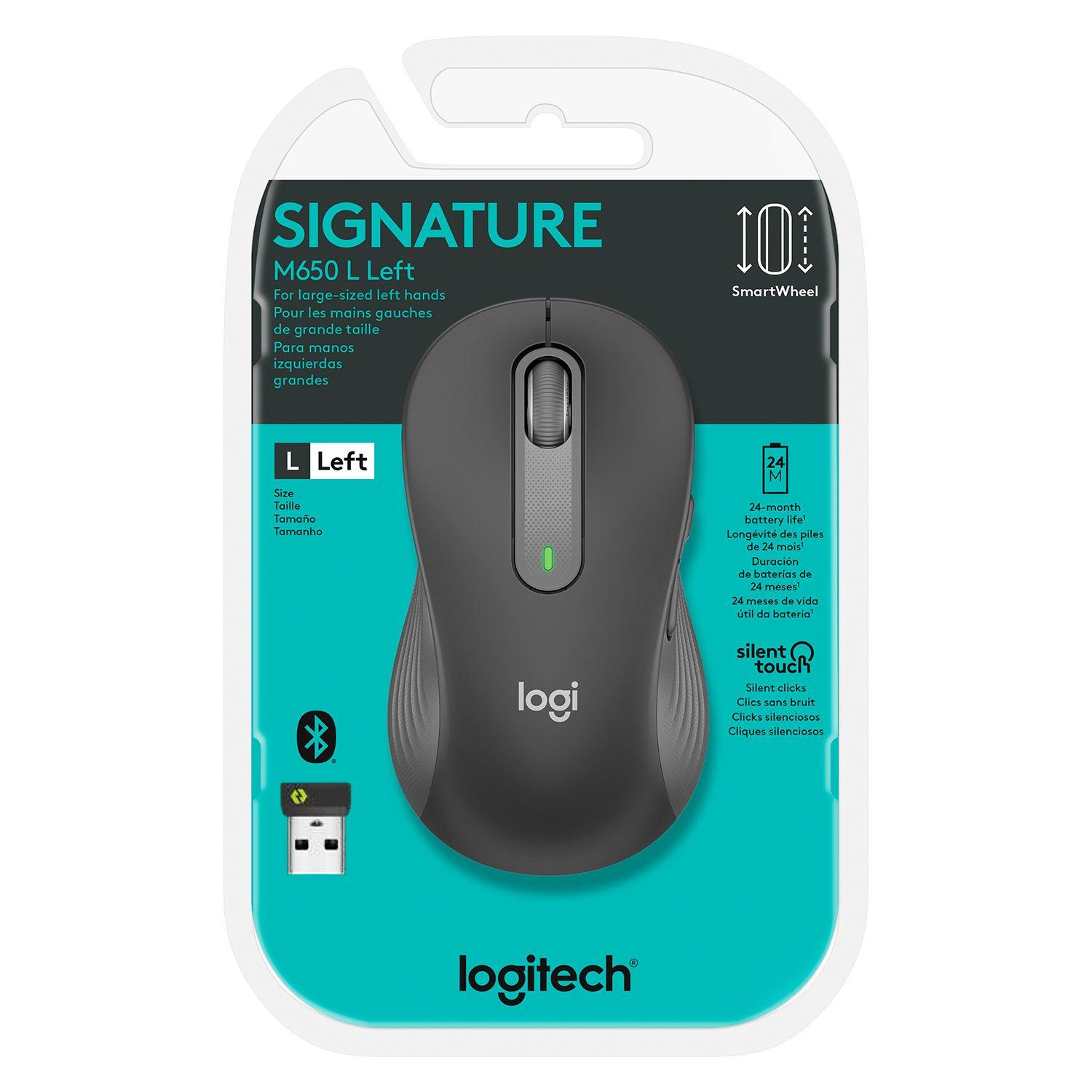 SIGNATURE M650 LARGE LEFT WIRELESS MOUSE-2