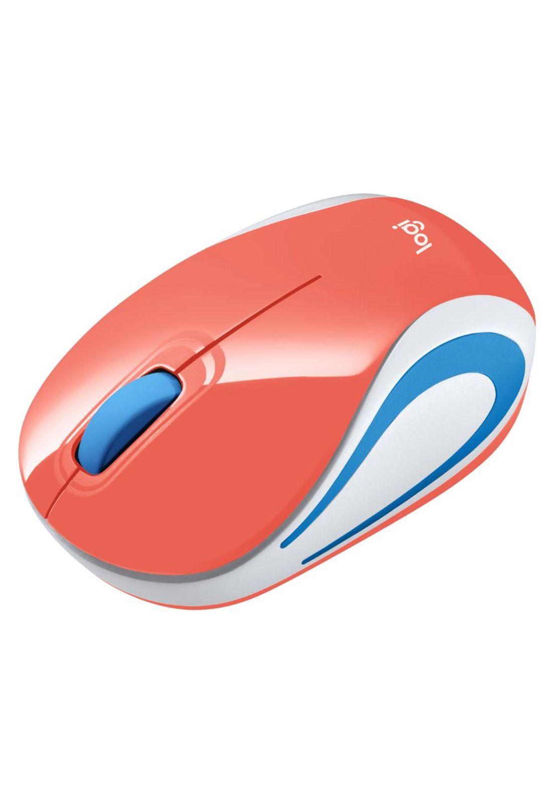 910-005362 MOUSE MINI LOGITECH INALAM M187 REFRESH CORAL-3