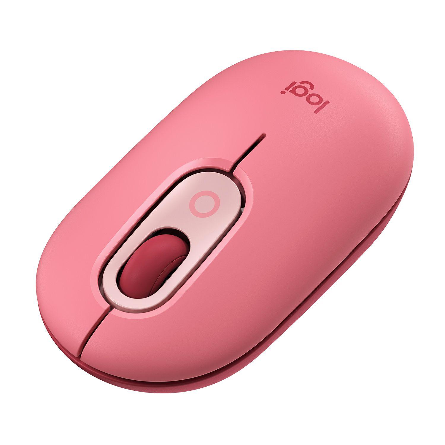 Mouse Logitech Pop With Emoji Rojo Open box-2