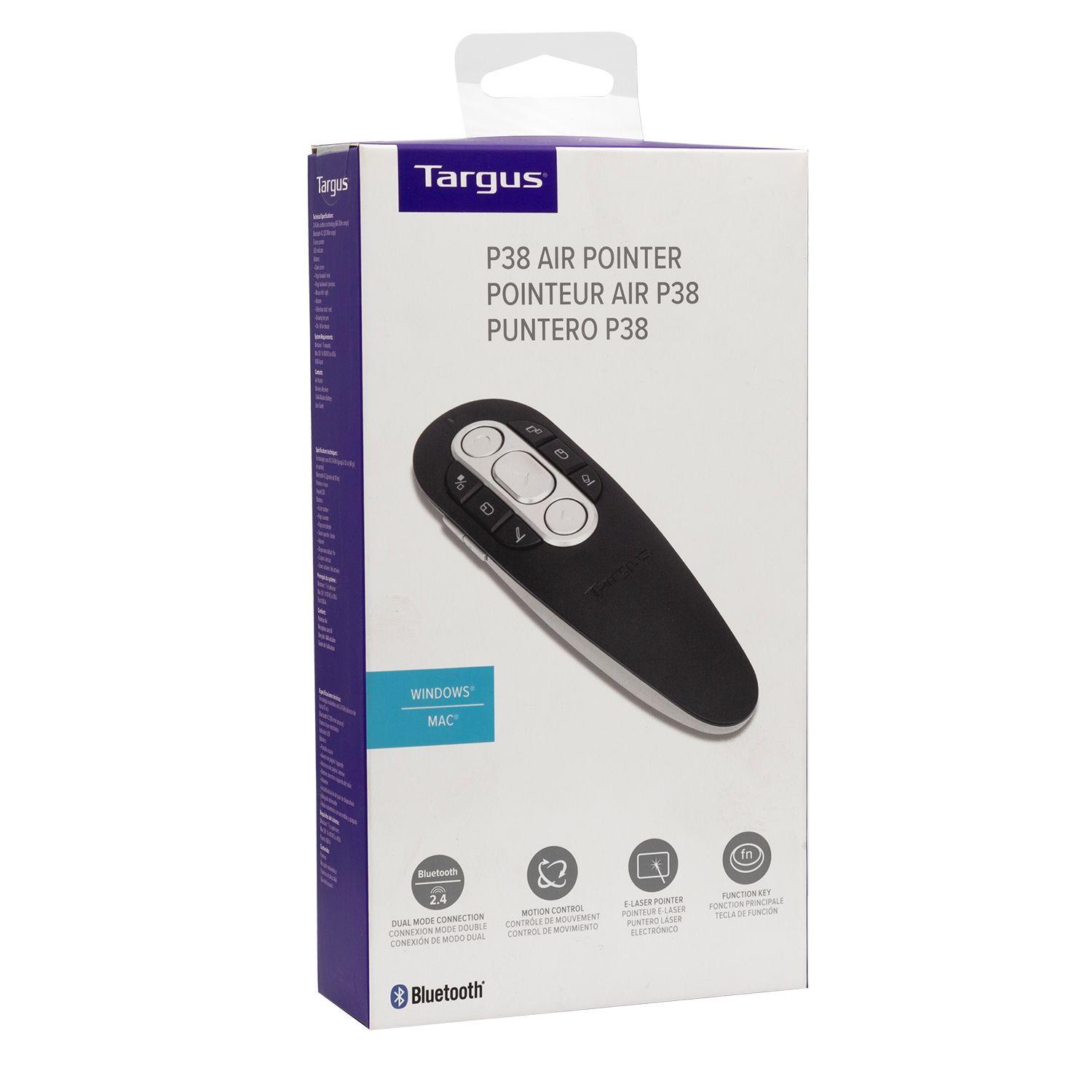 PRESENTADOR LASER VIRTUAL P38 AIR POINTER BLUETOOTH, USB-5