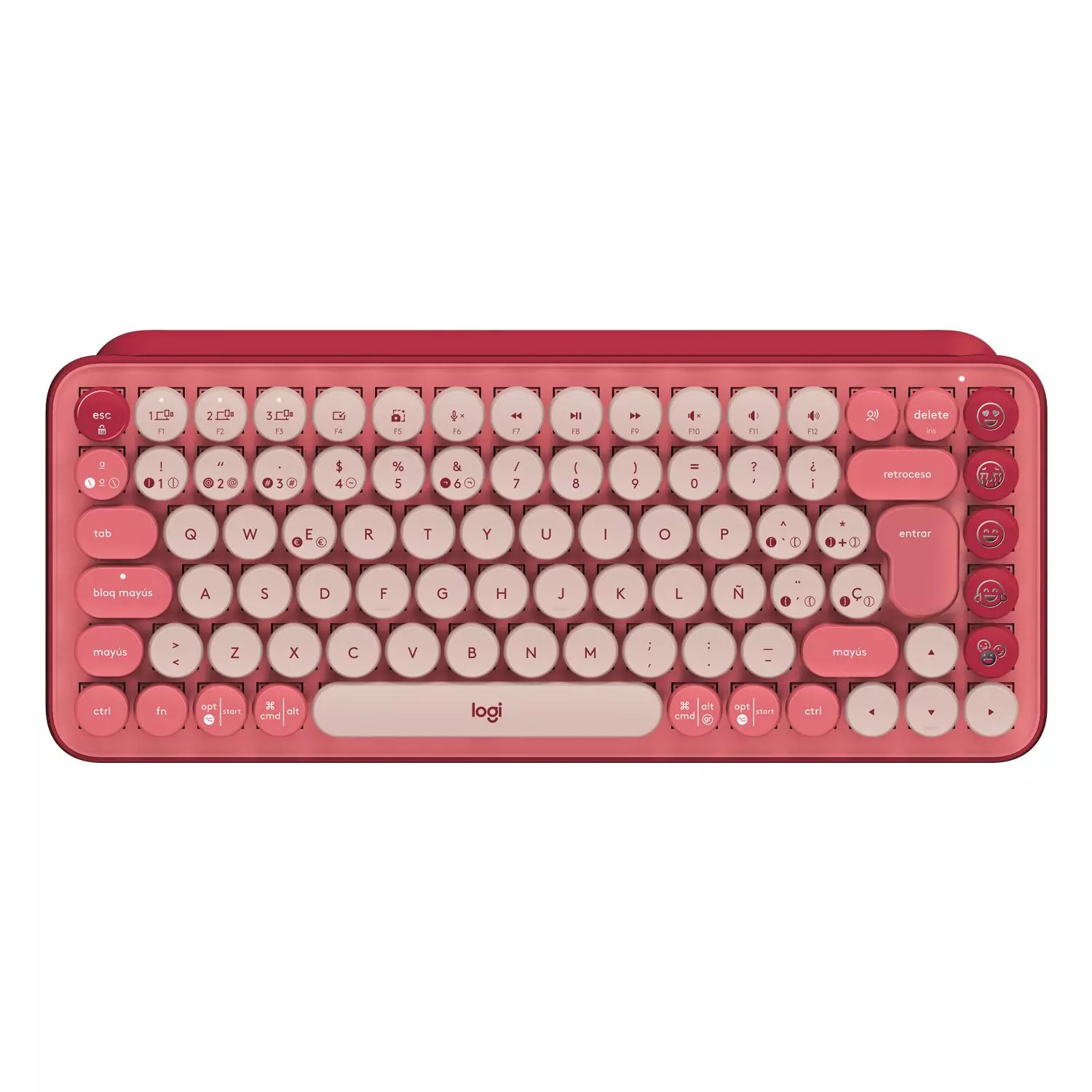 TECLADO POP KEYS ROJO-2