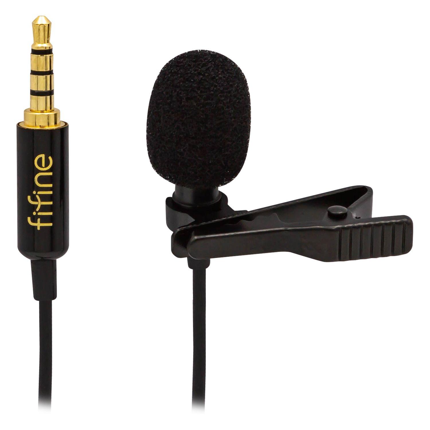 MICROFONO LAVALIER IPHONE/ANDROID FIFINE C2-2