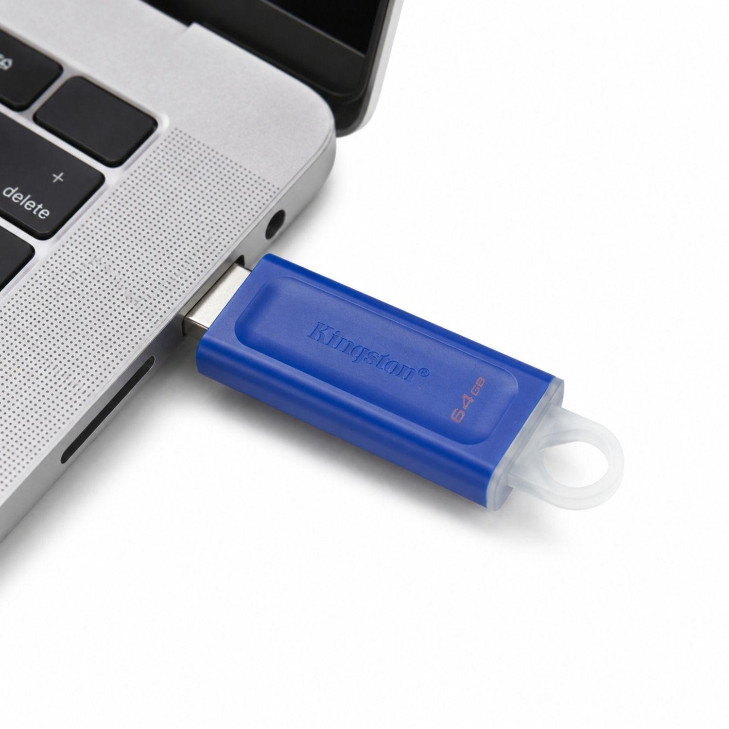 DTX/64GB PENDRIVE EXODIA 3.2 -64GB AZUL-2