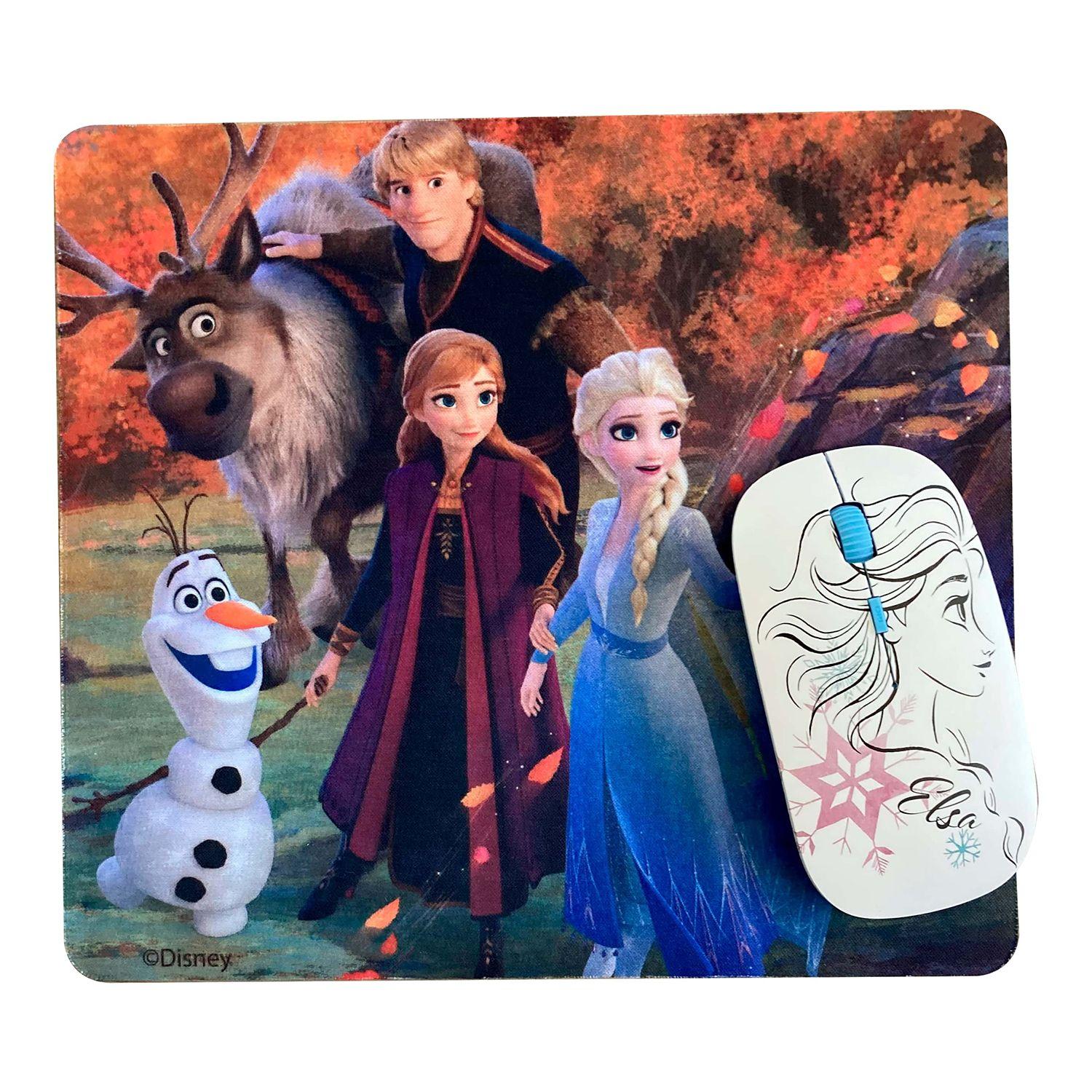 76427-NOC KIT MOUSE INLAMBRICO Y MOUSE PAD FROZEN-2