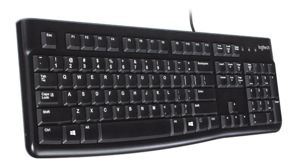 Teclado Logitech K120 Qwerty Español España Color Negro-2
