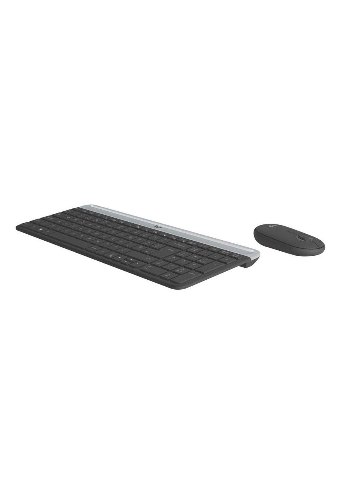 Kit De Teclado Y Mouse Inalámbrico Logitech Mk470-2