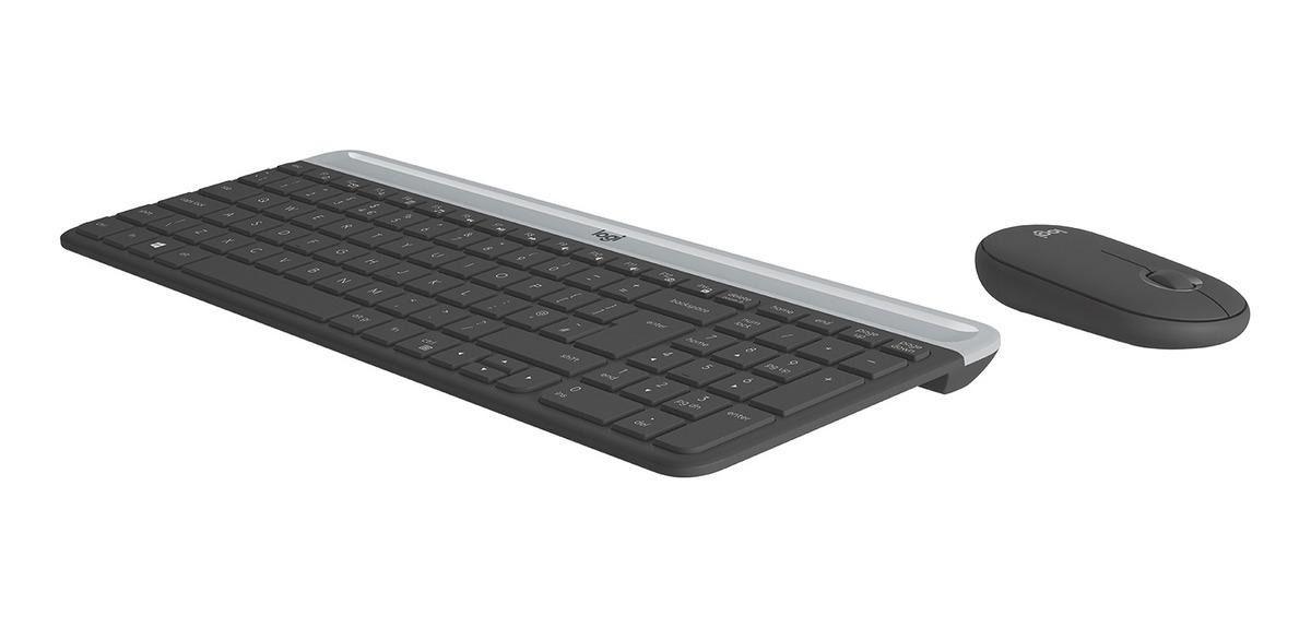 Kit De Teclado Y Mouse Inalámbrico Logitech Mk470 Inglés Us-2
