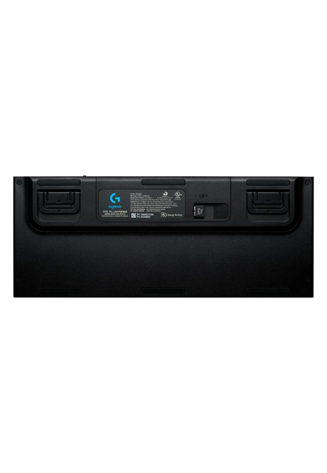 920-009495 KEYBOARD LOGITECH G915 TKL, US, CARBON, AMR,-2