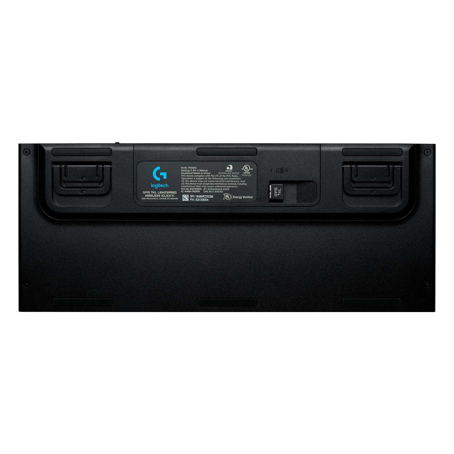 920-009495 KEYBOARD LOGITECH G915 TKL, US, CARBON, AMR,-2