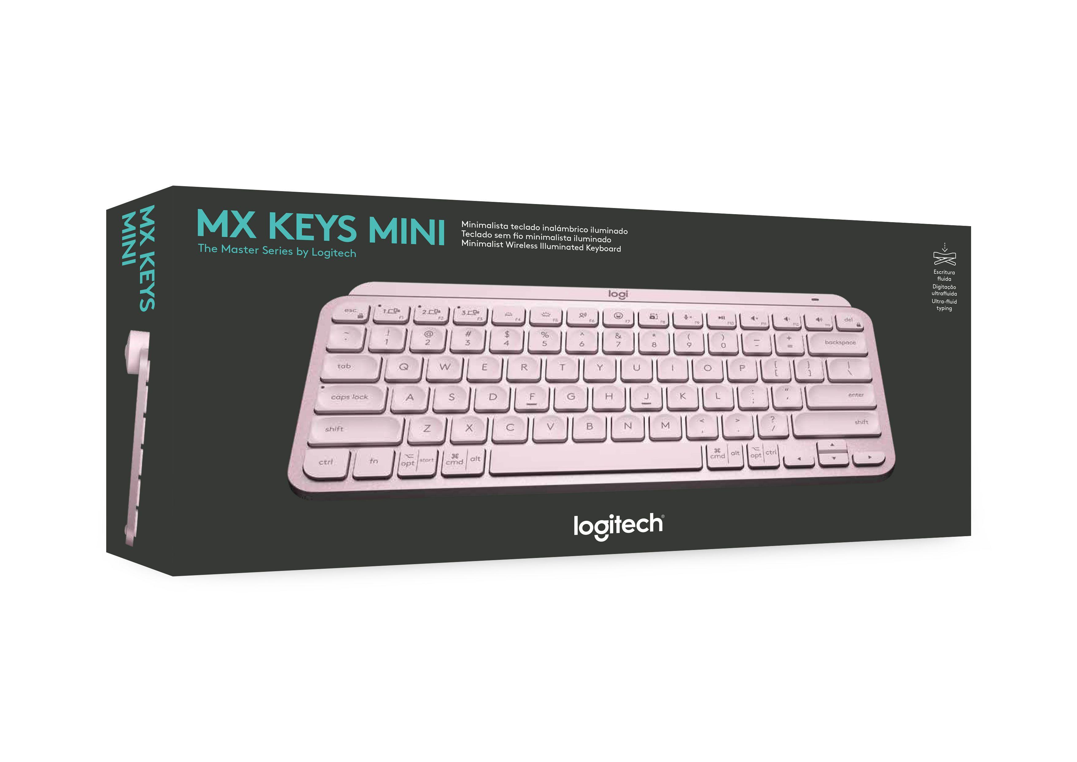 TECLADO LOGITECH MX KEYS MINI ROSE-3