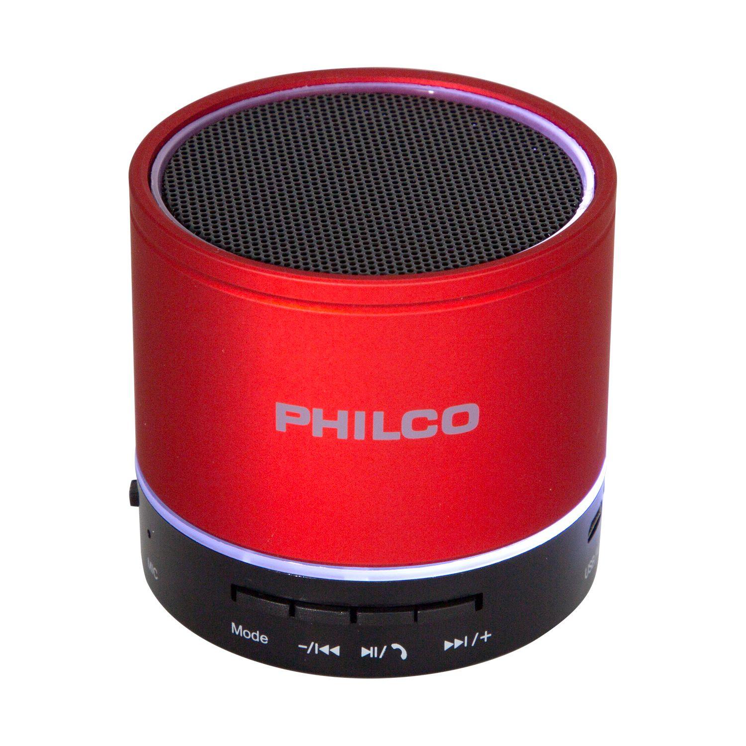 PARLANTE PORTATIL BLUETOOTH-USB P295 RED-1
