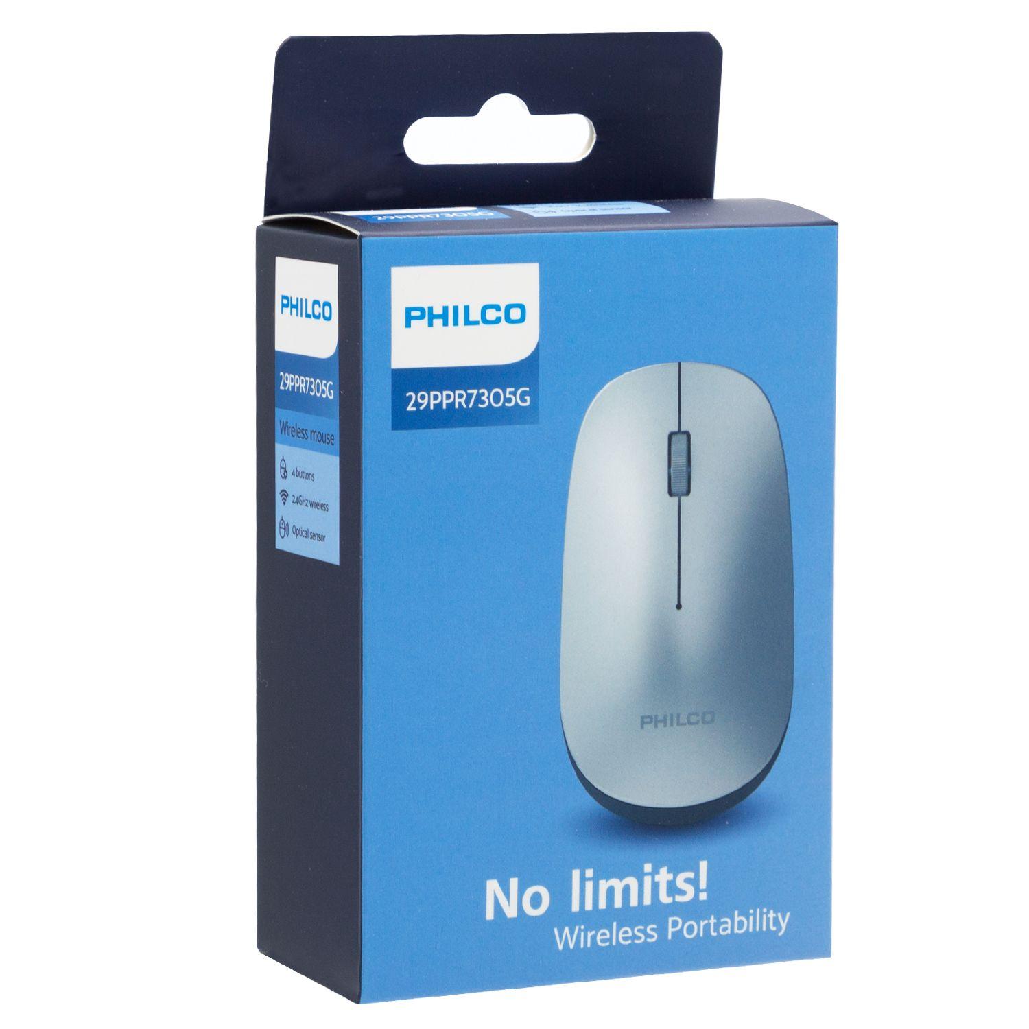 MOUSE INAL. SPK7305 GRIS PHILCO PRO Open box-0