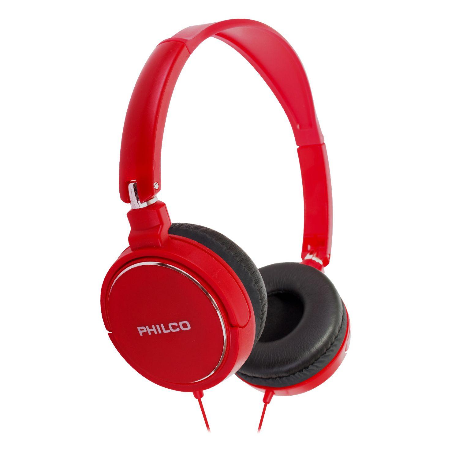 AUDIFONO CINTILLO PHILCO AUDIO ROJO-0