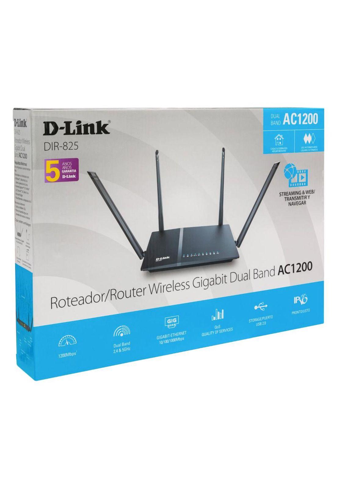 ROUTER INALÁMBRICO AC1200 DUAL BAND DIR-825-2