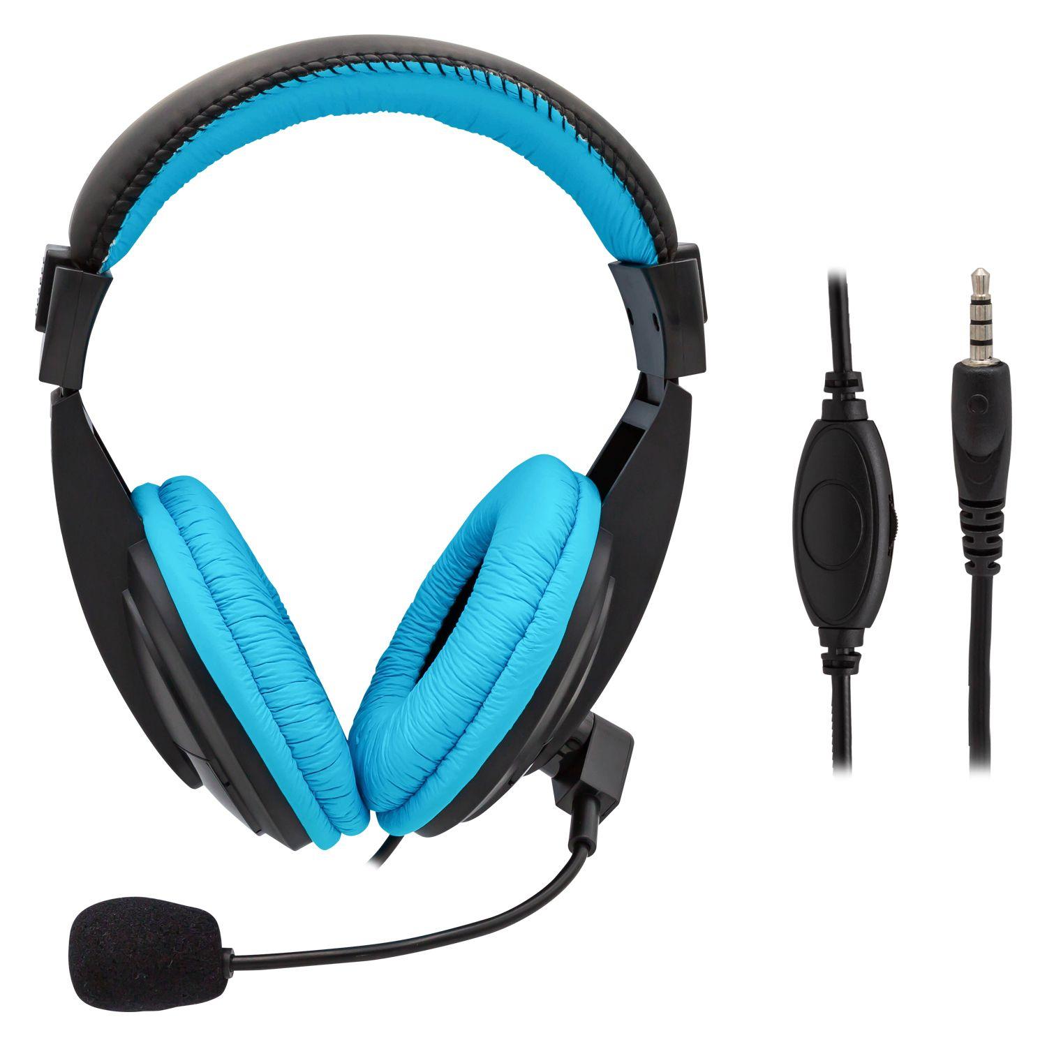 550BL HEADSET GAMER MONSTER LOUD BLUE-2