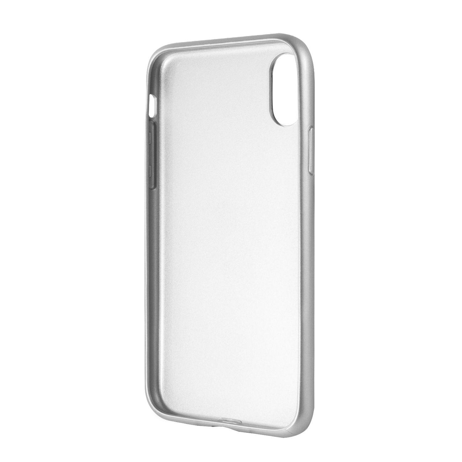 CARCASA BMW P/IPHONE X/XS SILVER BMHCPXSASI-3