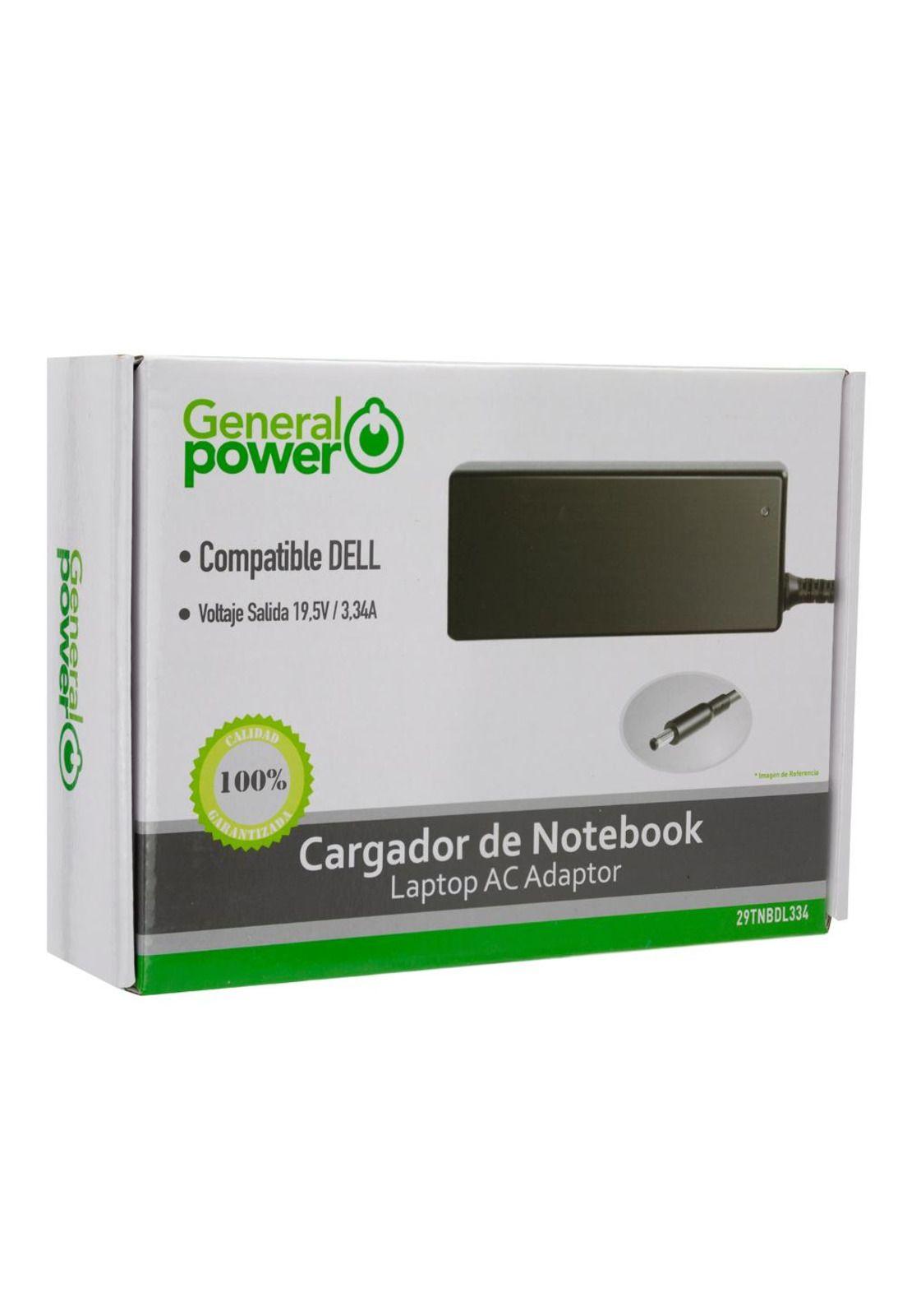 CARGADOR ULTRABOOK COMPATIBLE CON DELL 19.5V-4