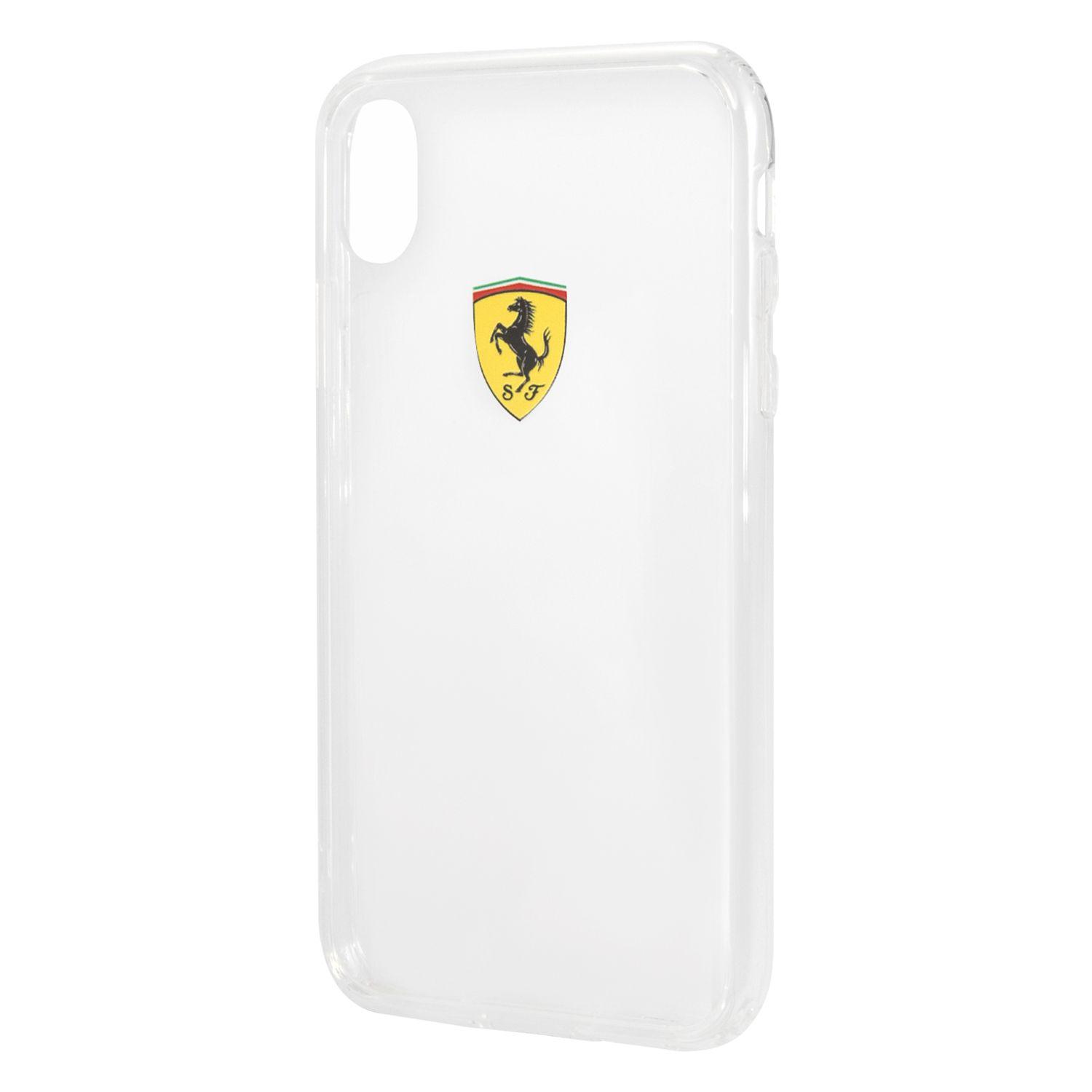 CARCASA FERRARI P/IPHONE XR TRANSPARENTE FESTRHCPI61TR-2