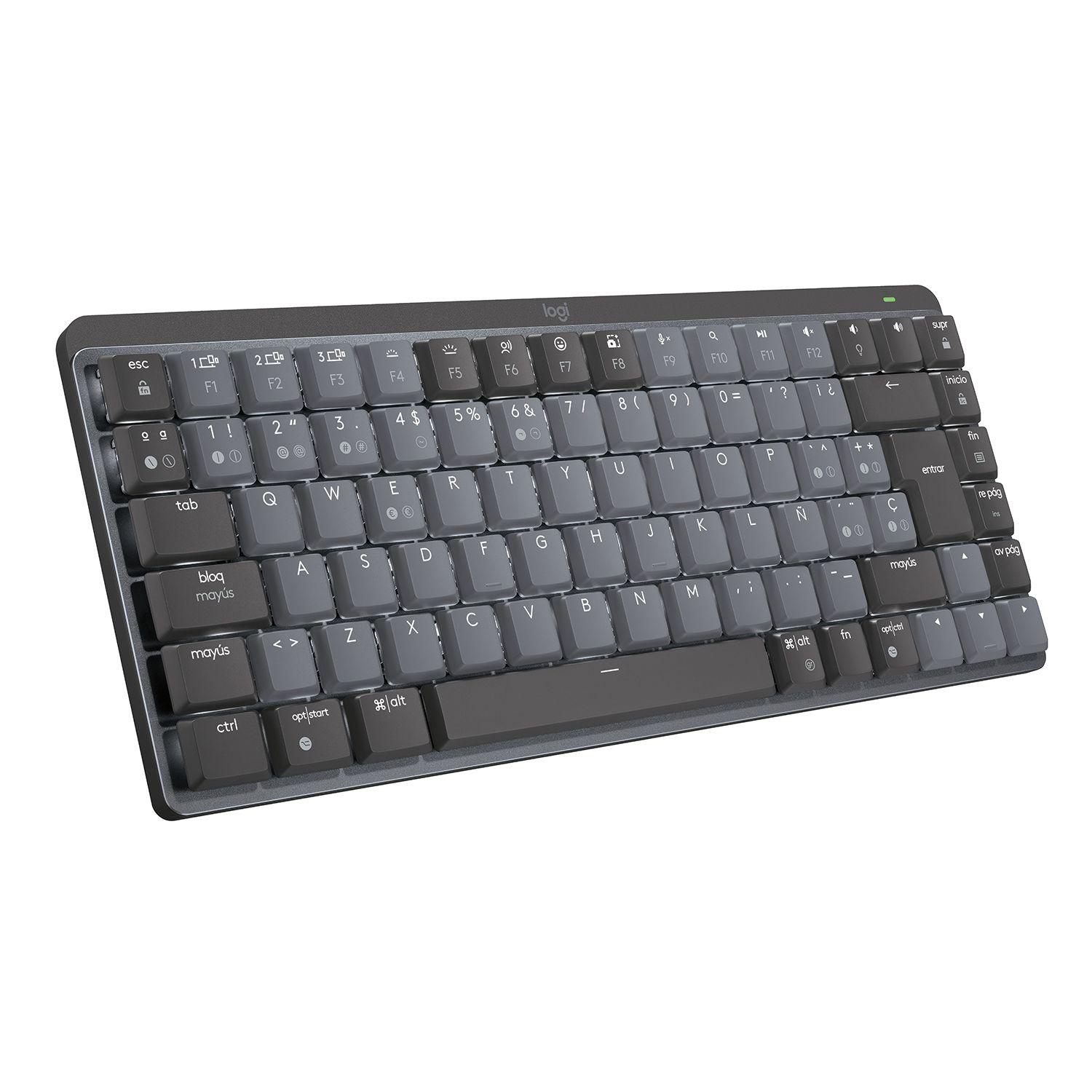 920-010846 TECLADO LOGITECH MX MECHANICAL MINI GRAPHITE-0