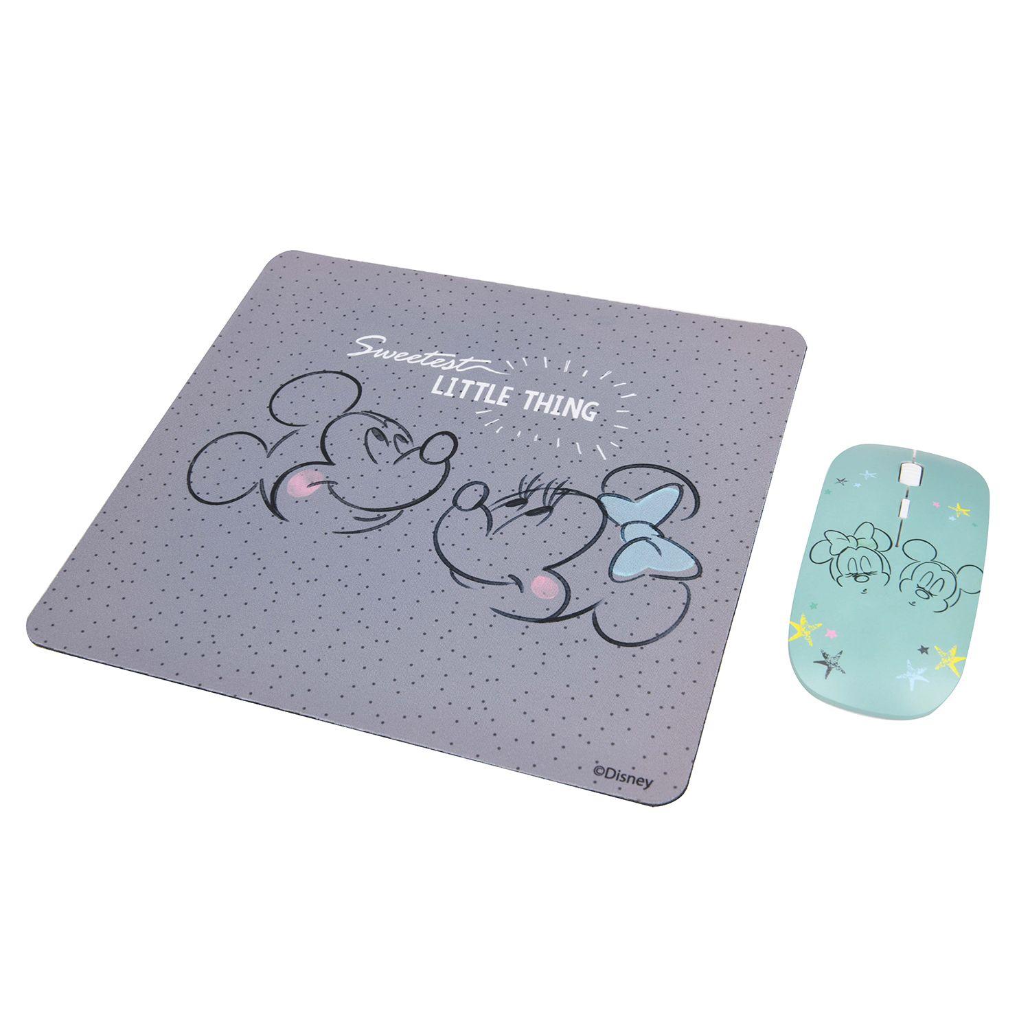76411N-NOC KIT MOUSE INALAMBRICO Y MOUSE PAD MICKEY 2-2