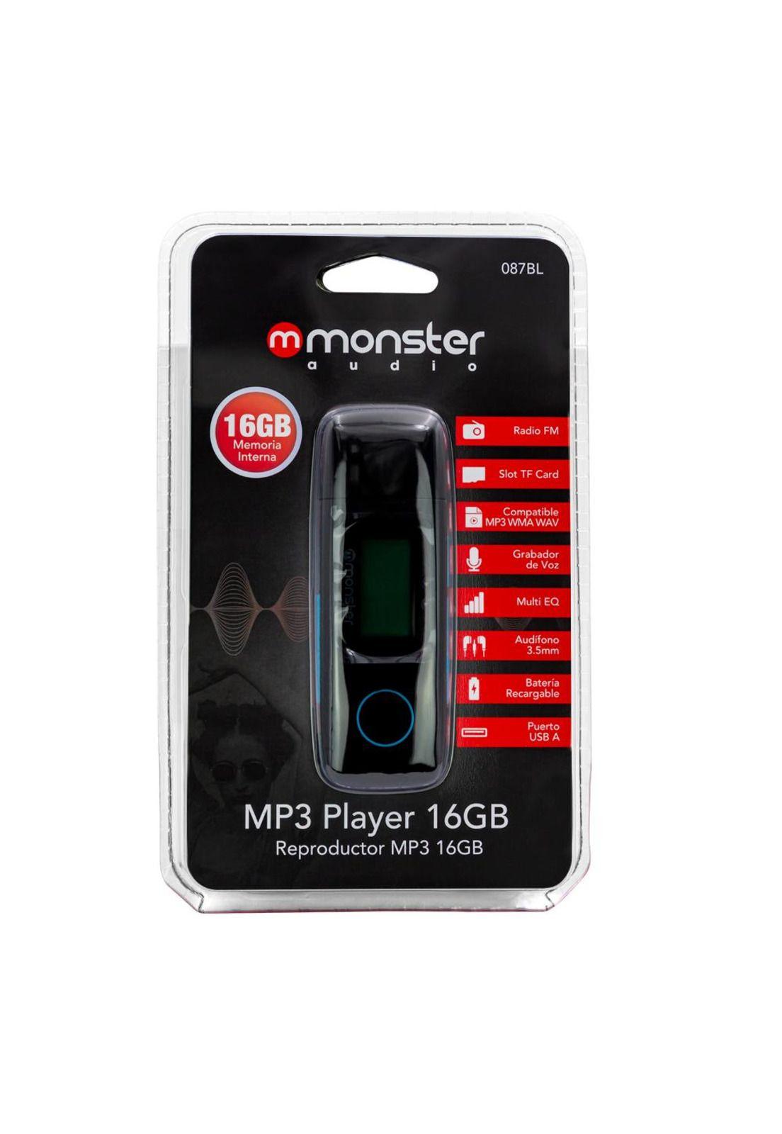 MX087BL REPRODUCTOR MP3 AZUL MONSTER AUDIO-3