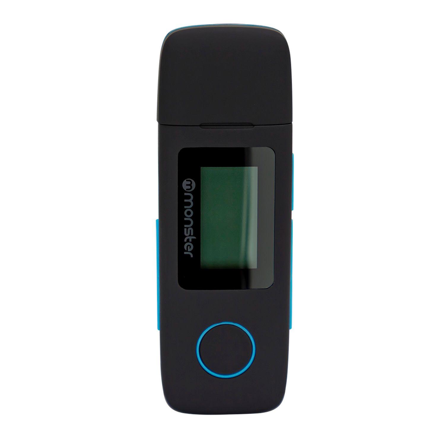 REPRODUCTOR MP3 AZUL MONSTER AUDIO MX087BL-2