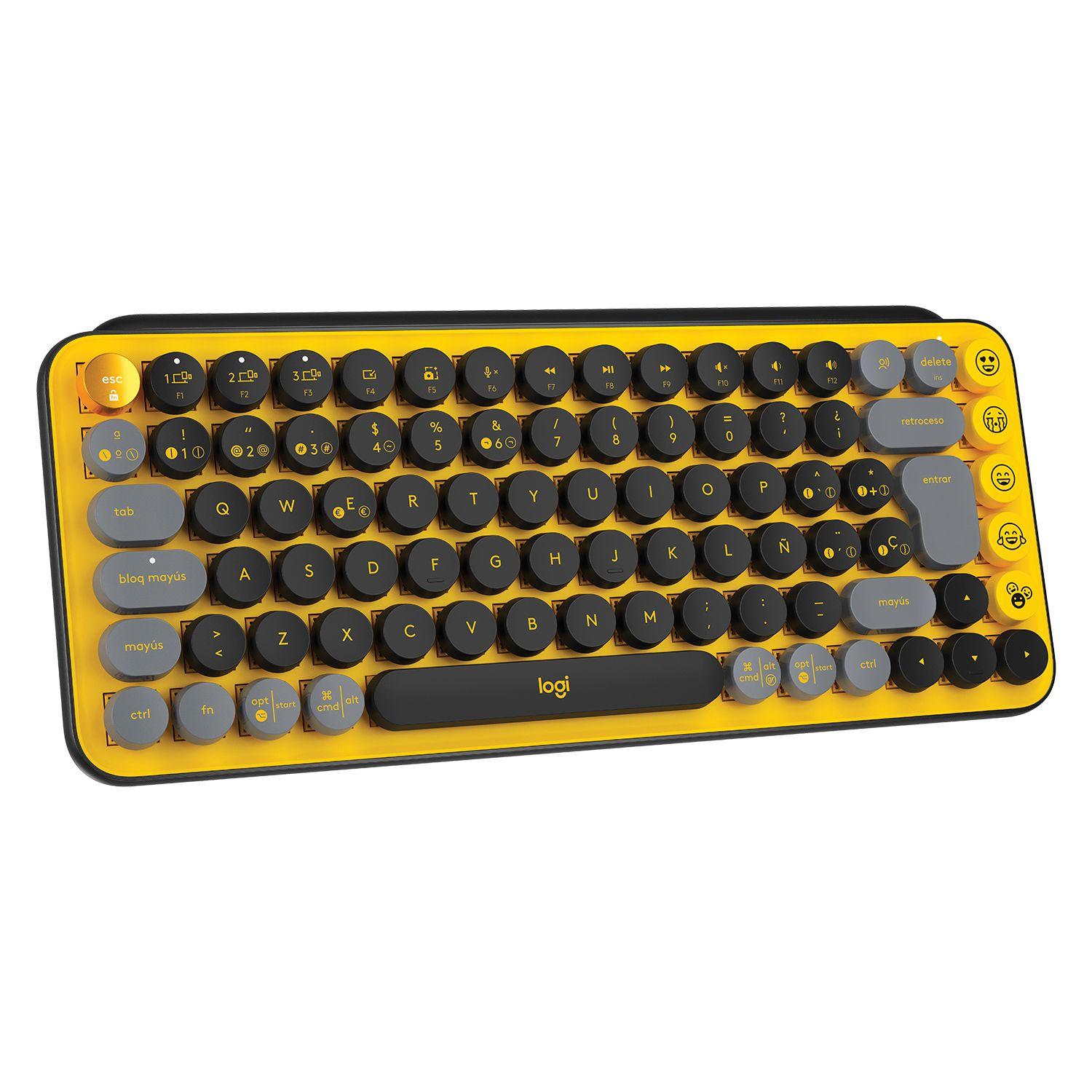 TECLADO POP KEYS AMARILLO-2