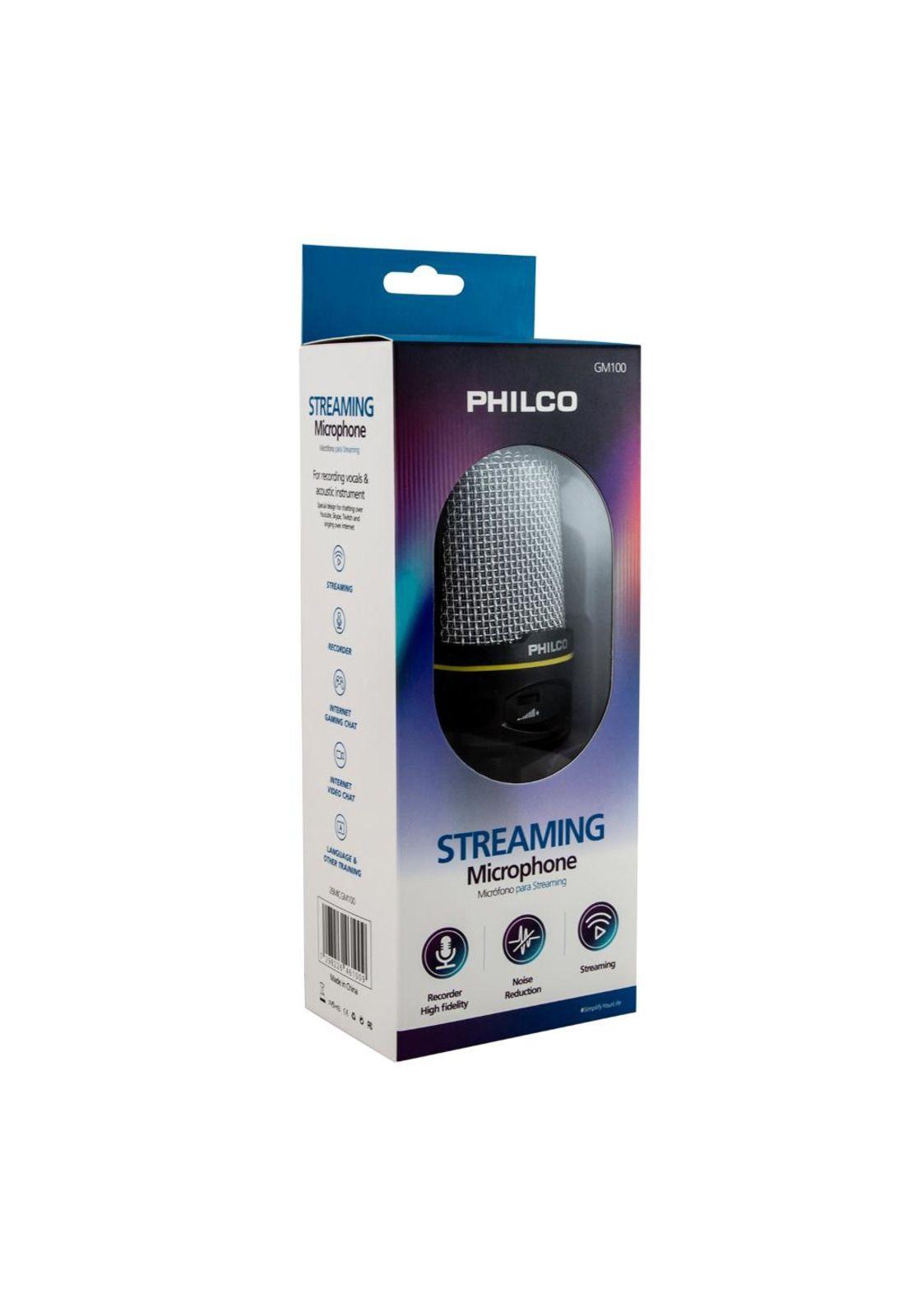 MICROFONO CONDENSADOR GAMER/STREAMER C/TRIPODE-2