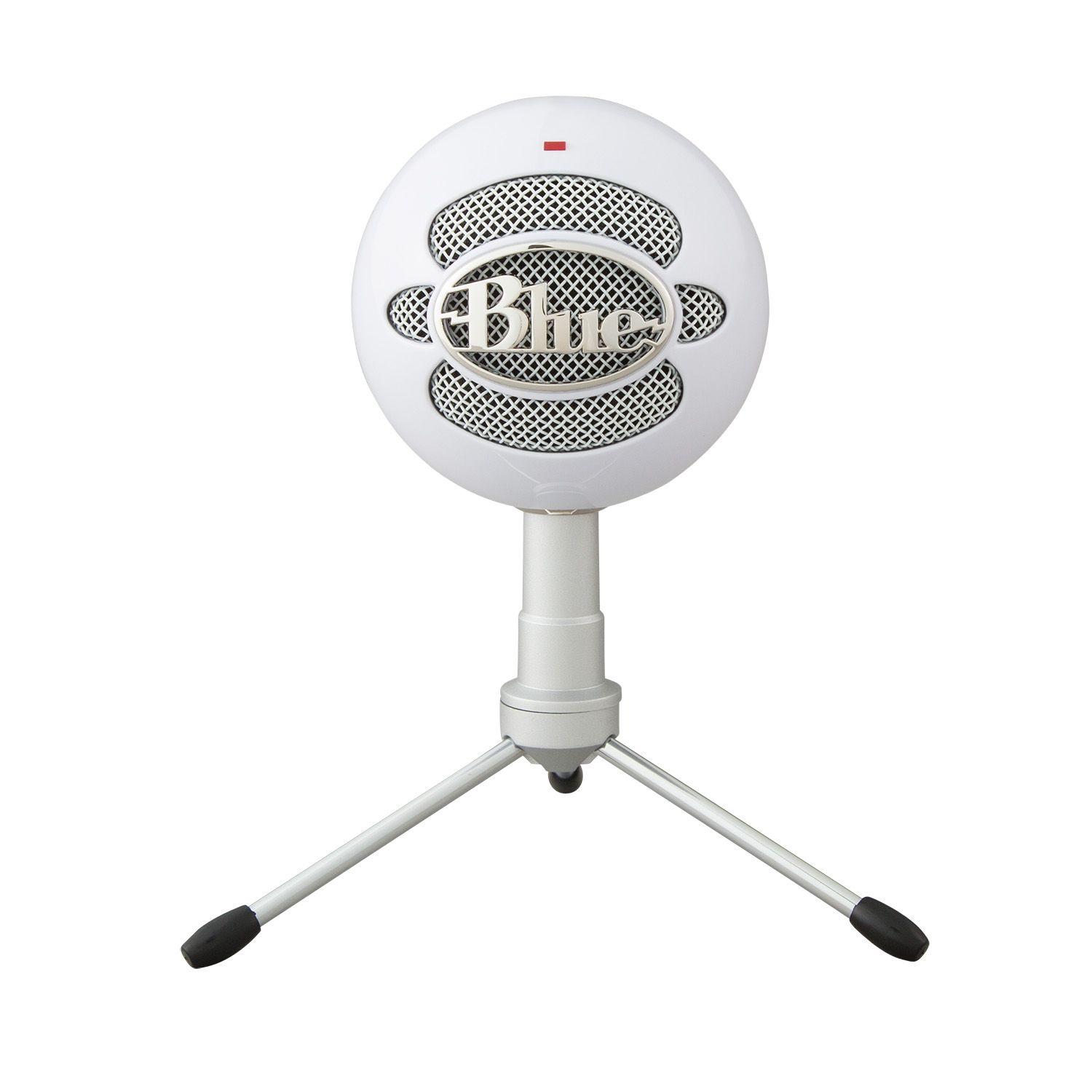 MICRÓFONO BLUE SNOWBALL ICE CONDENSADOR CARDIOIDE COLOR BLANCO Open box-3