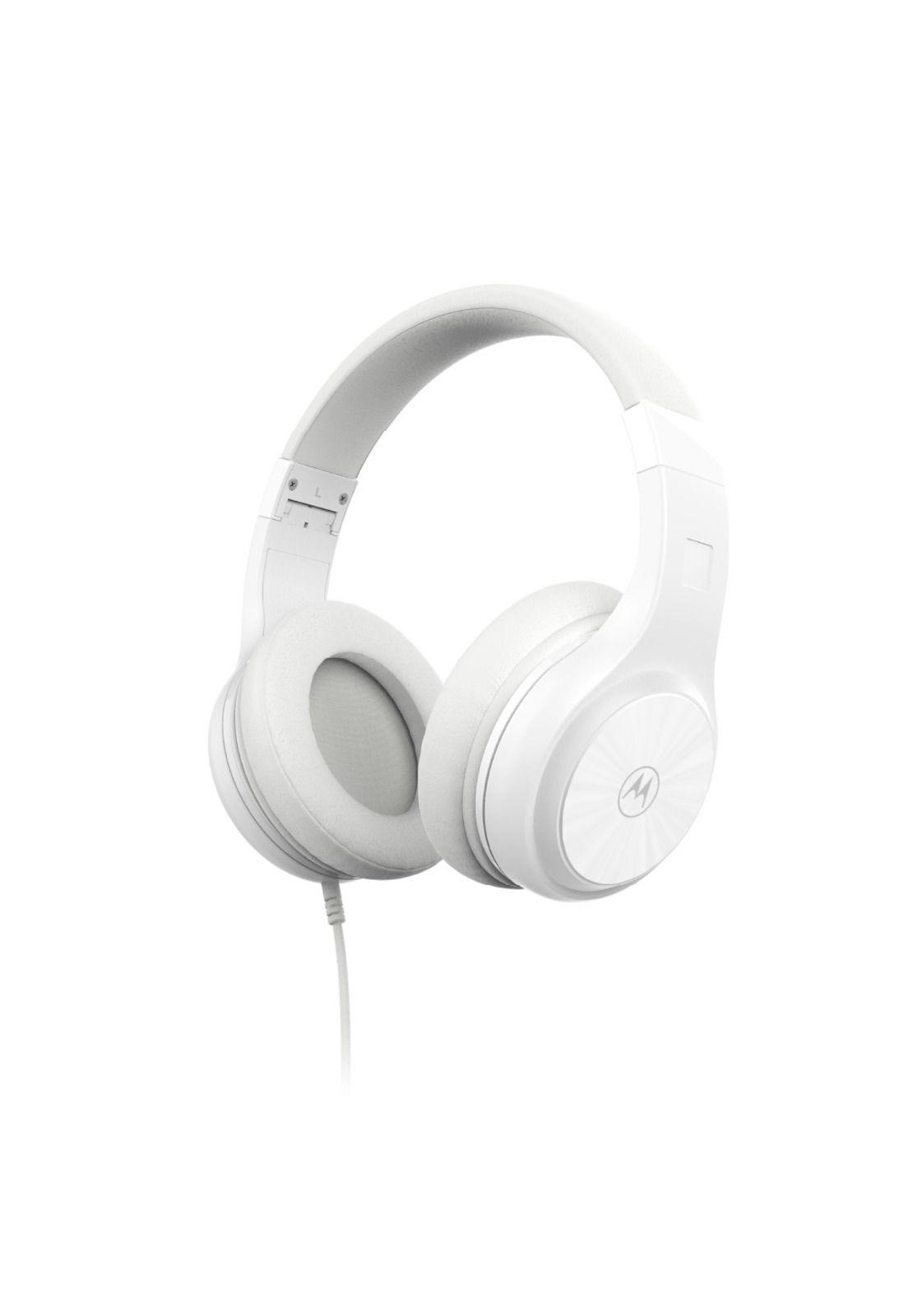 AUDIFONO MOTOROLA XT 120 CON CABLE M/LIBRES WHITE-2