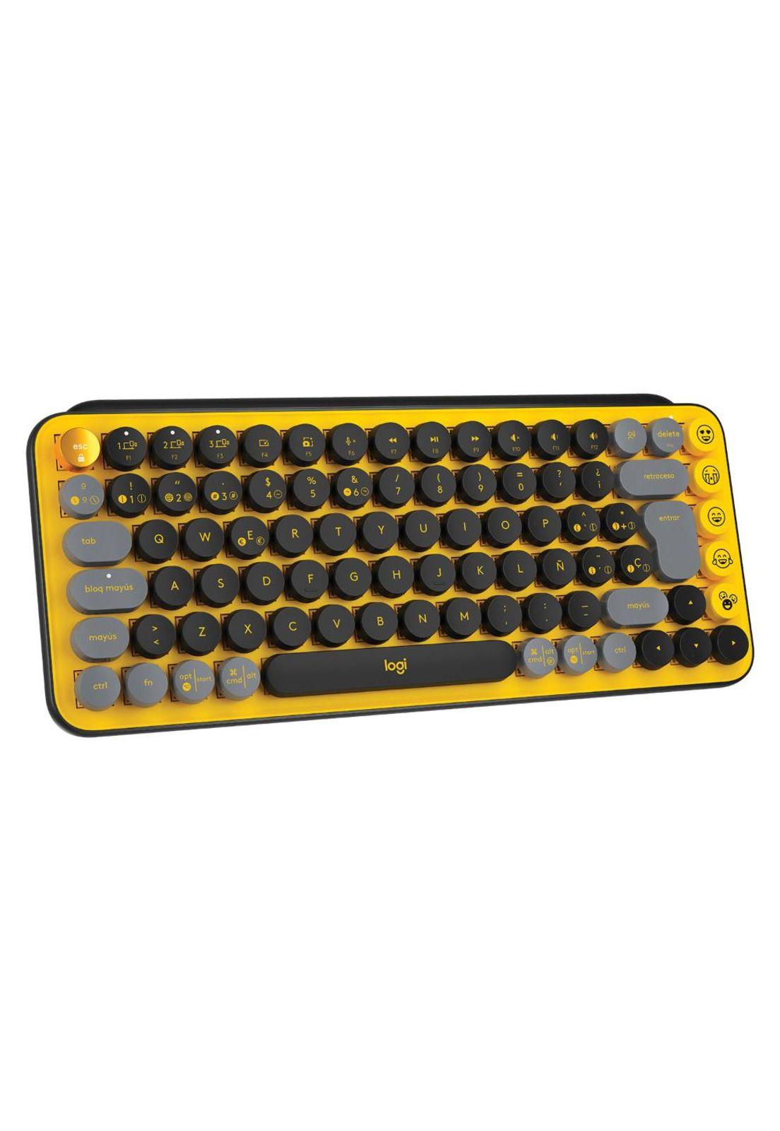 920-010713 TECLADO POP KEYS AMARILLO-2