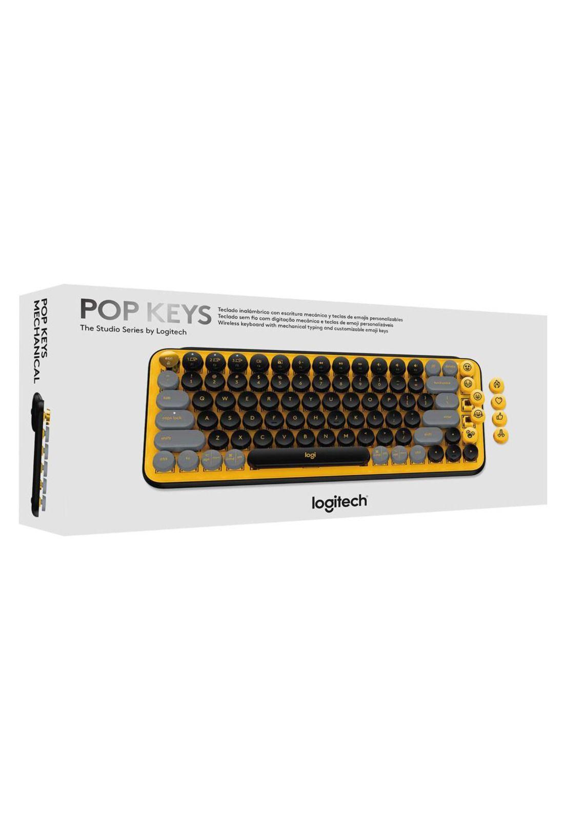 920-010713 TECLADO POP KEYS AMARILLO-4