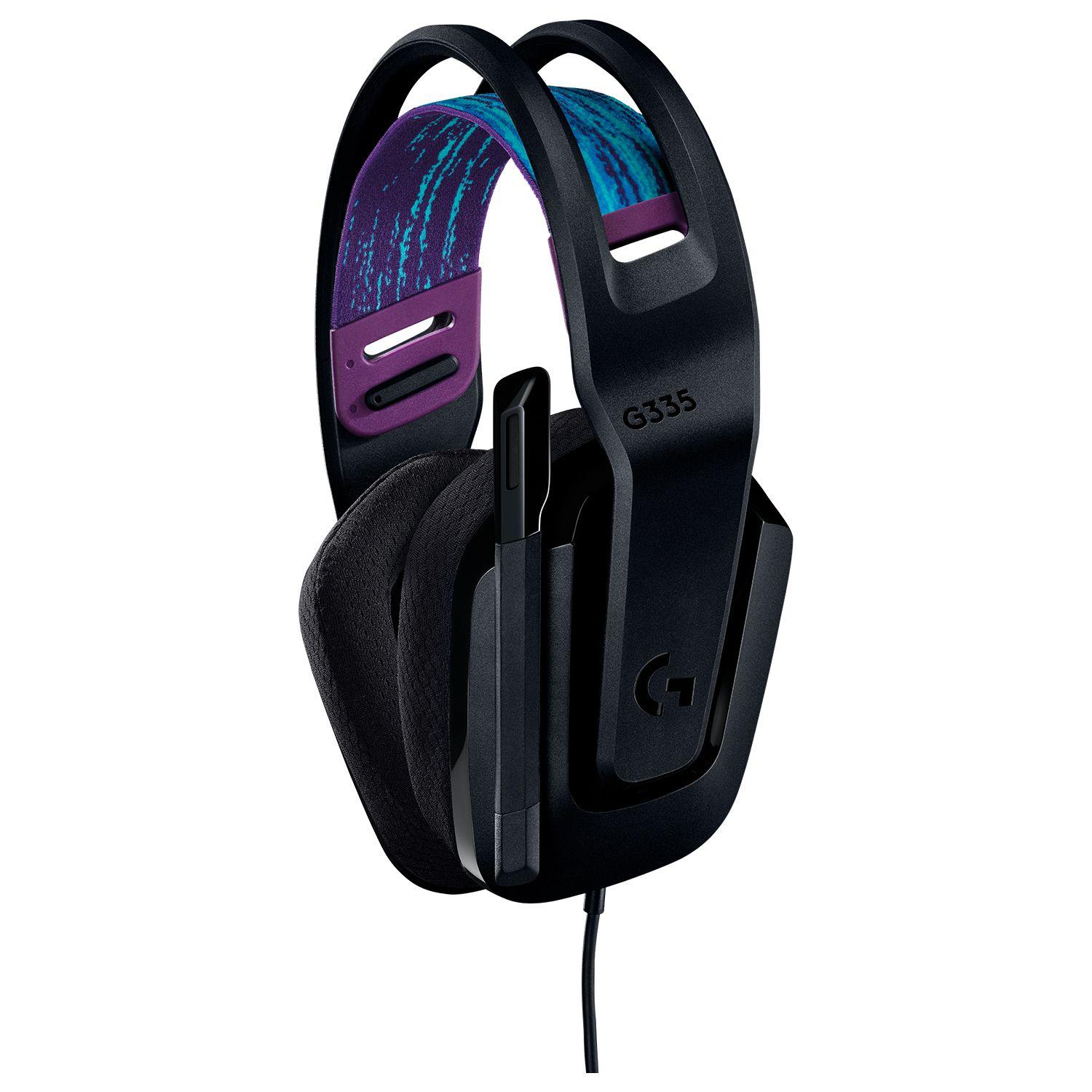AUDÍFONOS GAMER G335 NEGRO-2