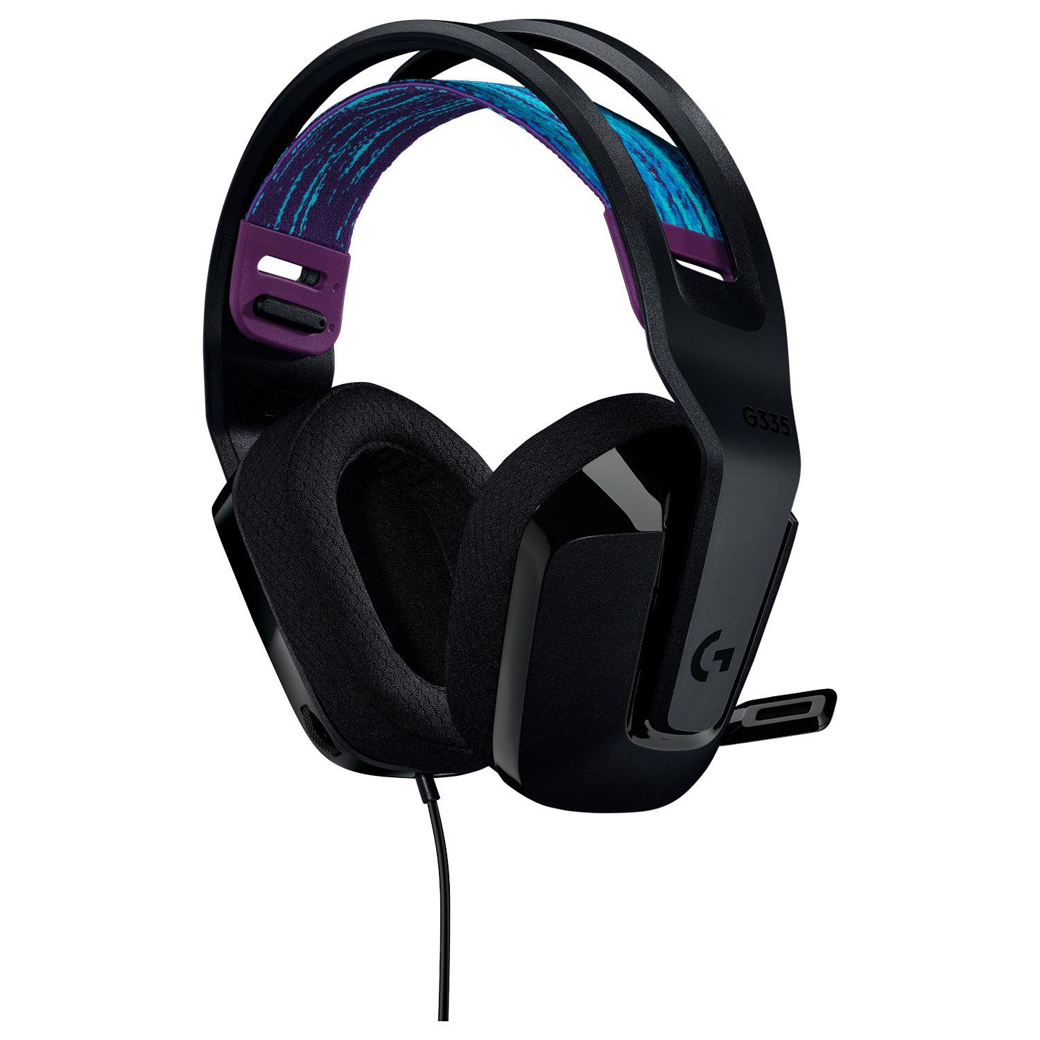 AUDÍFONOS GAMER G335 NEGRO-1