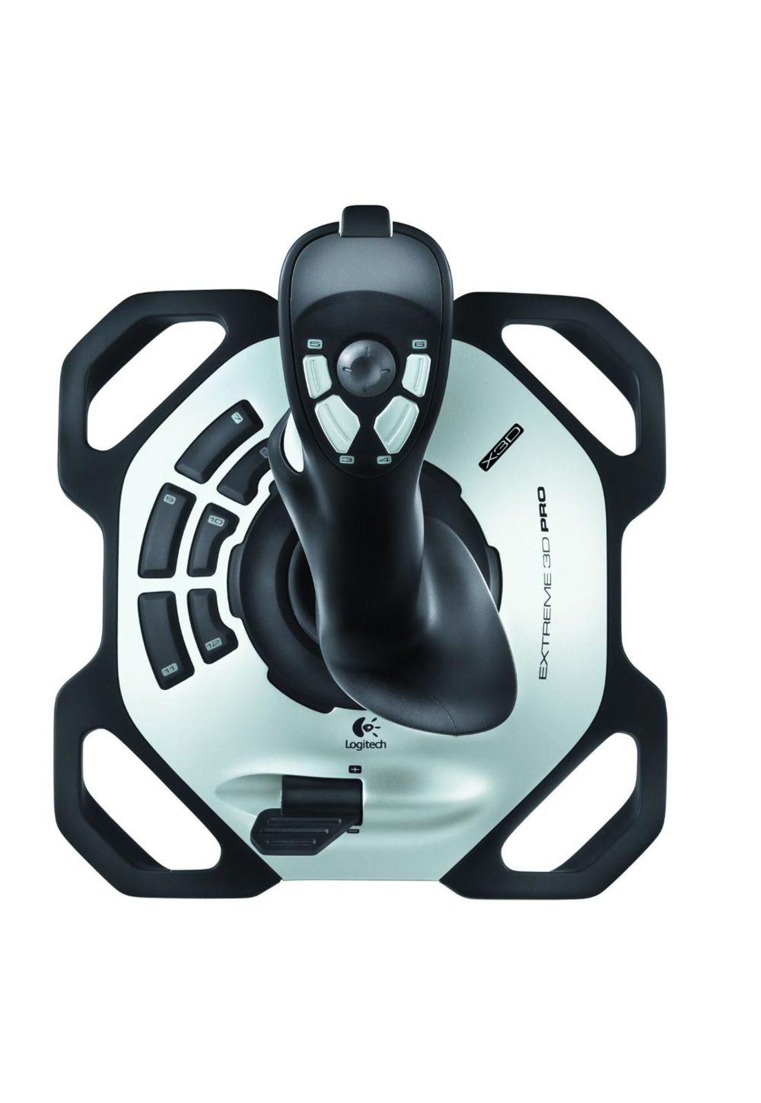 Joystick Logitech Extreme 3D Pro, Alta Precisión-4