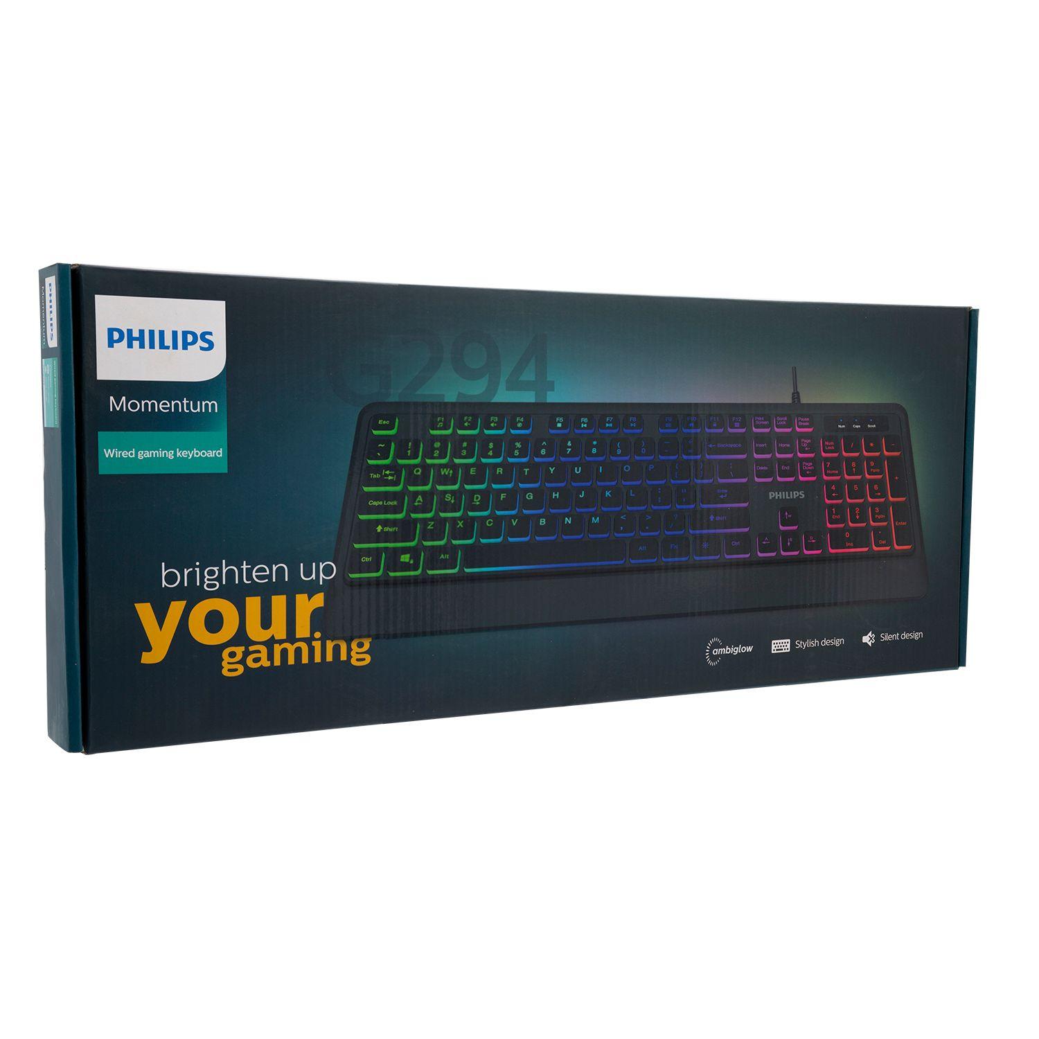 SPK8294 TECLADO ALÁMBRICO GAMER PHILIPS INGLES-2