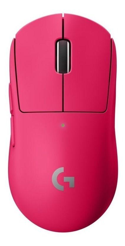 Mouse Gamer Recargable Logitech Proseriesx Superlight Rosa-0