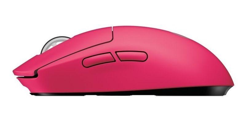 Mouse Gamer Recargable Logitech Proseriesx Superlight Rosa-1