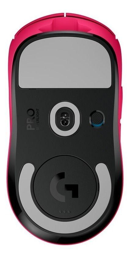 Mouse Gamer Recargable Logitech Proseriesx Superlight Rosa-2