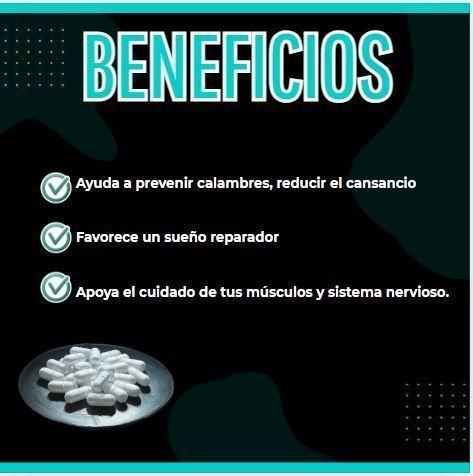 Bisglicinato De Magnesio 500mg - 60 Cápsulas -2 Meses-2