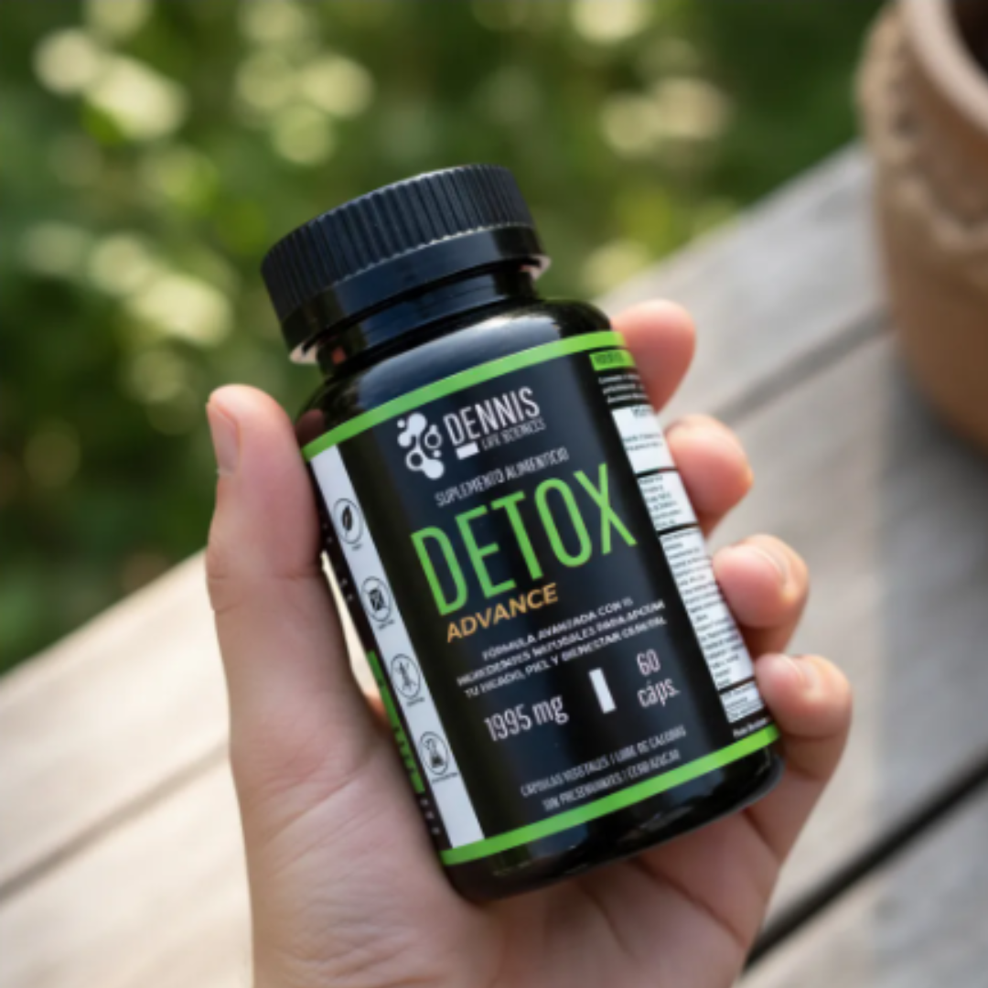 Detox Advance 1995 Mg Con Nac, Cardo Mariano Y Cúrcuma DLS-4