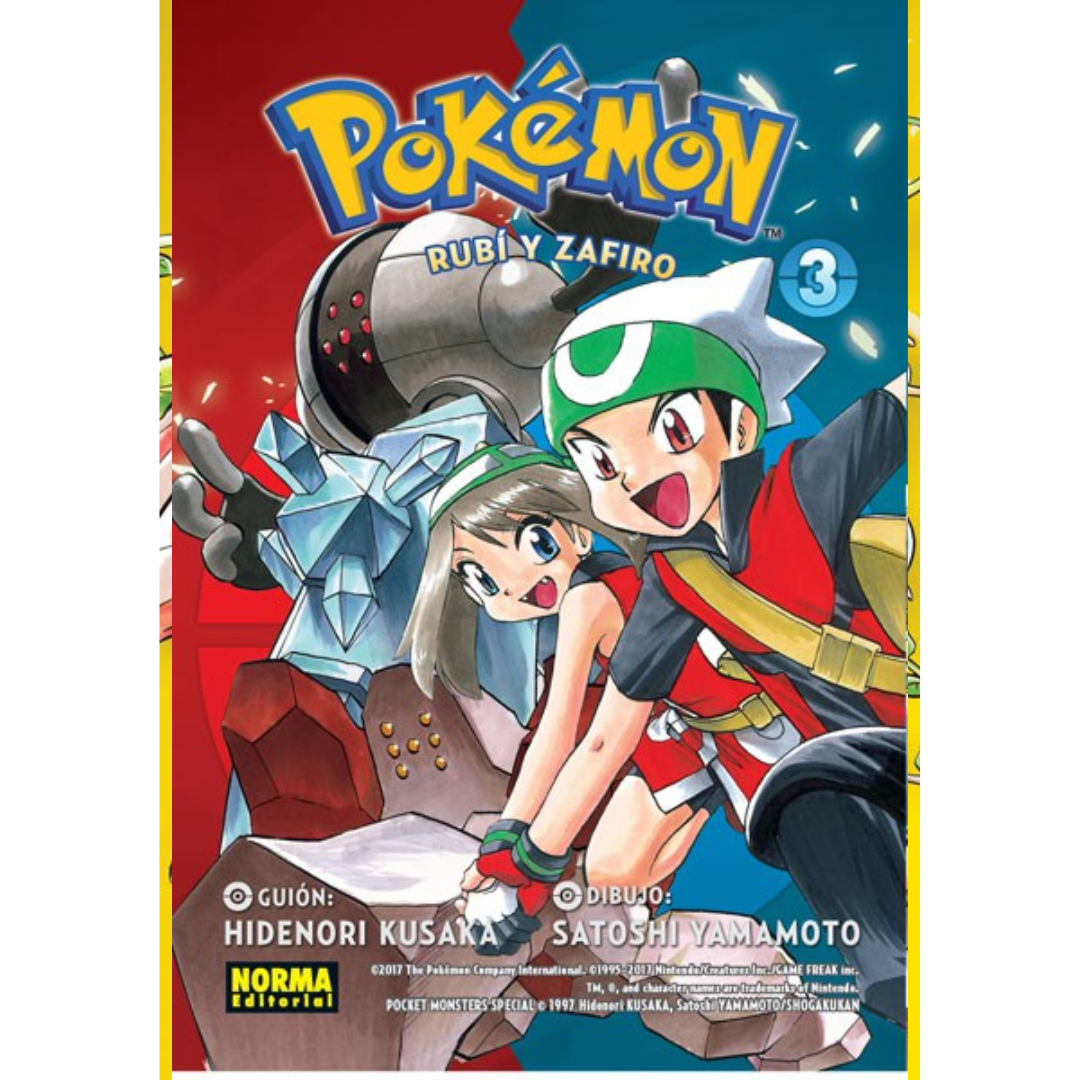 POKÉMON 11 RUBÍ Y ZAFIRO-VOL.03 NORMA EDITORIAL-1