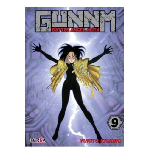 GUNNM BATTLE ANGEL ALITA  VOL . 09- IVREA  ARGENTINA-1