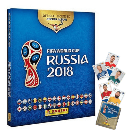 Mundial Rusia 2018 (tapa dura ) (Incluye 1 Álbum + 50 sobres)-1