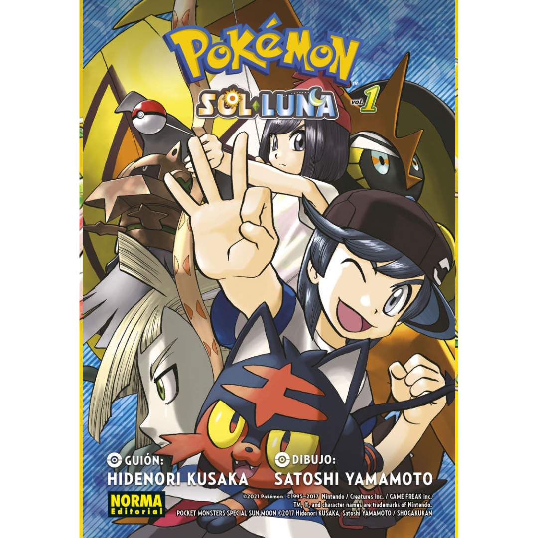 POKÉMON 1 SOL Y LUNA -VOL.01 NORMA EDITORIAL-1