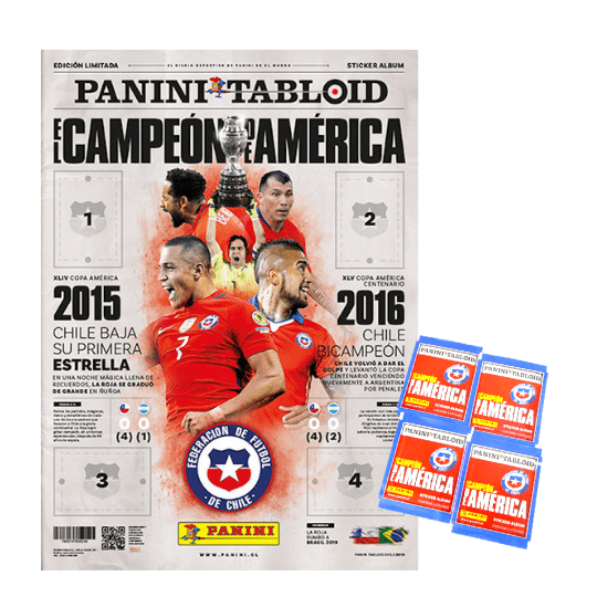 El Campeón de America (Incluye álbum + 50 sobres)-0