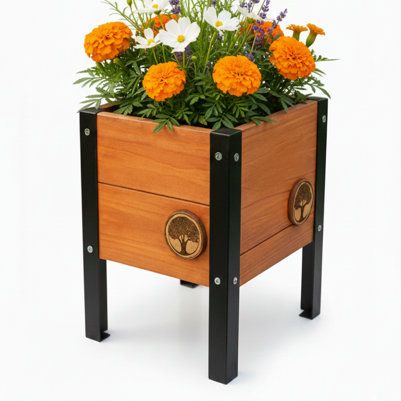 Jardinera Cuadrada Loft-3