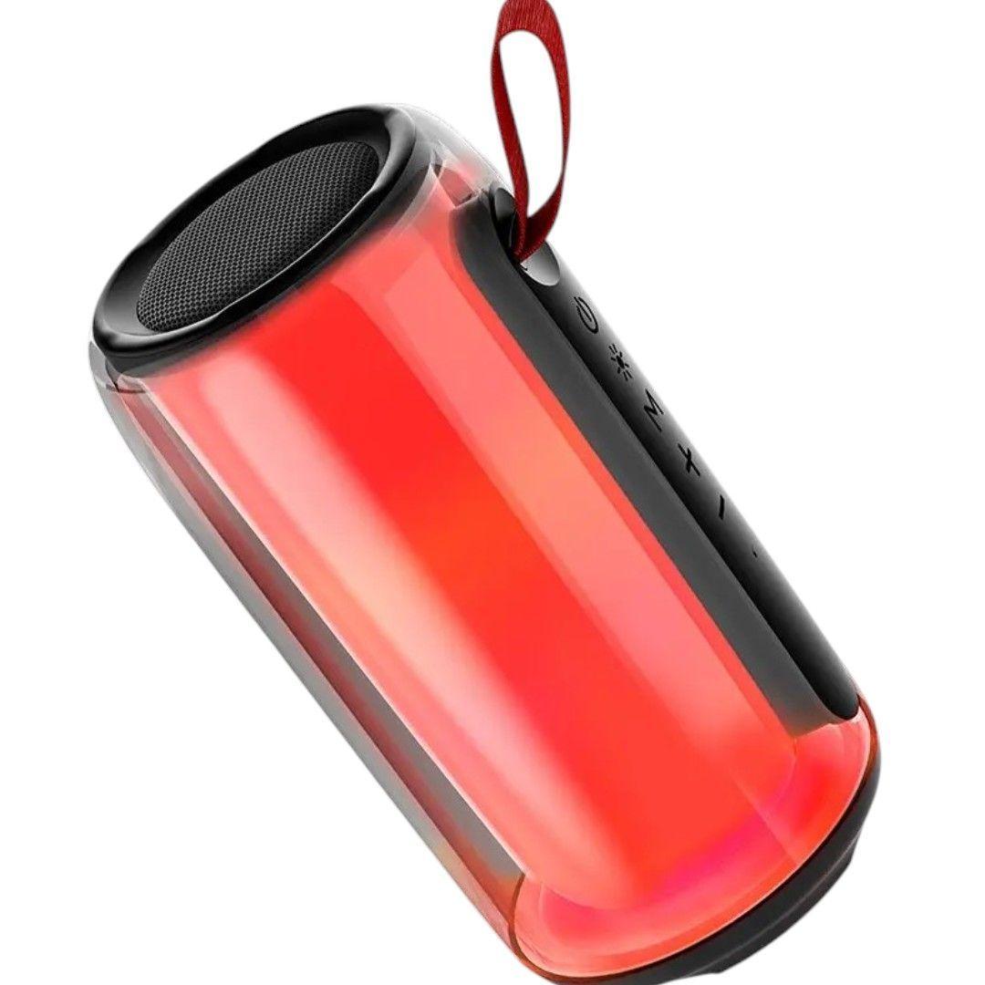 Parlante Bluetooth Audiolab Party Speaker Negro 5W RGB USB Radio-2