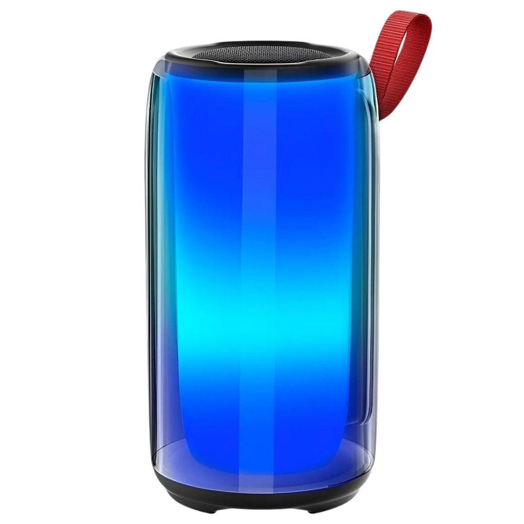 Parlante Bluetooth Audiolab Party Speaker Negro 5W RGB USB Radio-3